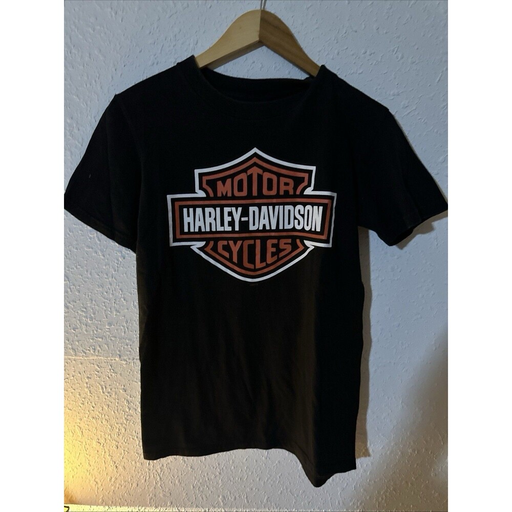 Harley Davidson Goulet Motorsports Hawkesbury Ontario Women’s Black Shirt Sz Sml